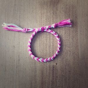 Ombre Pink Fishtail Bracelet